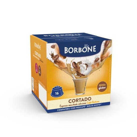 BORBONE Cortado СЪВМЕСТИМИ КАПСУЛИ С DOLCE GUSTO 16 БР.