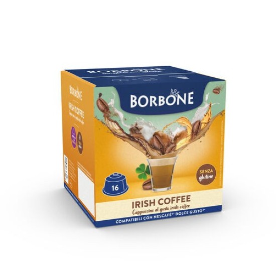 BORBONE Irish Coffee СЪВМЕСТИМИ КАПСУЛИ С DOLCE GUSTO 16 БР.