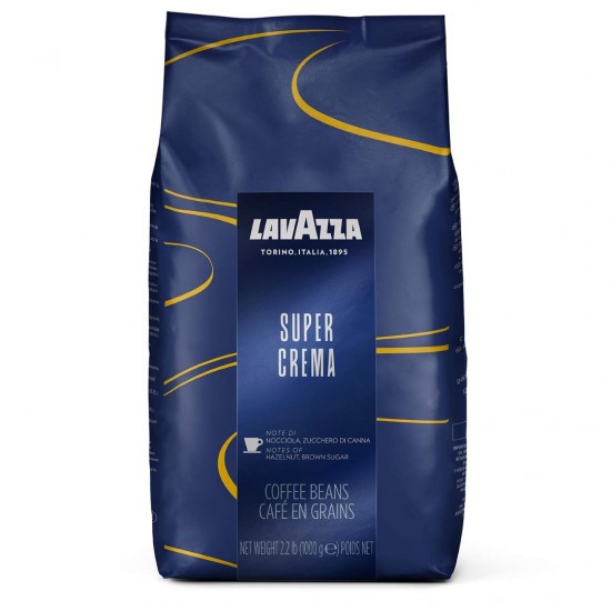 Кафе на зърна LAVAZZA SUPER CREMA 1 КГ Кафе на зърна LAVAZZA SUPER CREMA 1 КГ
