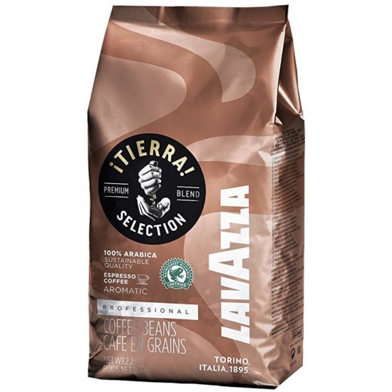Кафе на зърна LAVAZZA TIERRA SELECTION - 1 кг Кафе на зърна LAVAZZA TIERRA SELECTION - 1 кг