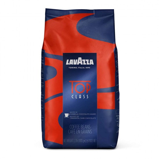 Кафе на зърна LAVAZZA TOP CLASS ЗЪРНА -1 КГ
