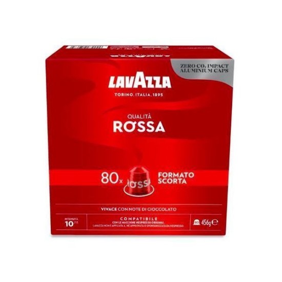 LAVAZZA Qualita Rossa NESPRESSO 80 БРОЯ