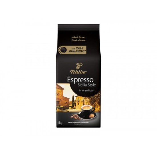 КАФЕ НА ЗЪРНА TCHIBO ESPRESSO SICILIA STYLE 1KG КАФЕ НА ЗЪРНА TCHIBO ESPRESSO SICILIA STYLE 1KG